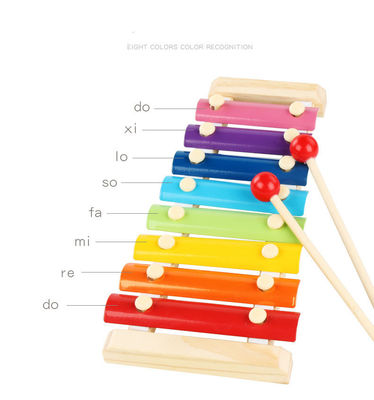 Baby Unisex Kids Wooden Xylophone Toy Music Instrument Non Toxic