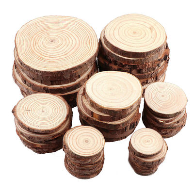 16CM Unfinished Natural Wood Slices Wooden Discs Crafts
