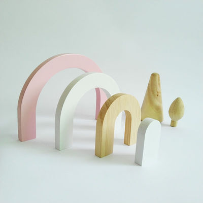 25.5CM 3D Game Puzzle Blocks For Toddlers Baby Wooden Block Set