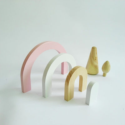 25.5CM 3D Game Puzzle Blocks For Toddlers Baby Wooden Block Set