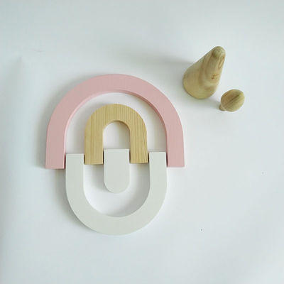 25.5CM 3D Game Puzzle Blocks For Toddlers Baby Wooden Block Set
