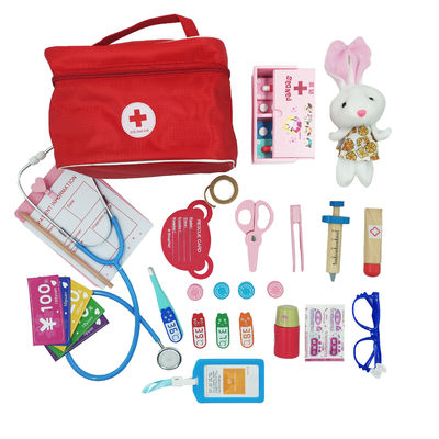 Doctor 17cm Wooden Miniature Kitchen Set Pretend Play