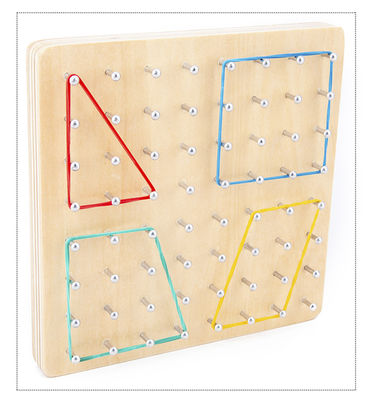 Tie Nail 16.5cm Wooden Learning Toys Montessori Teaching Aid