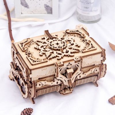 Personality 3.94in Mechanical Wooden Puzzles Wooden Mechanical 3d Puzzles