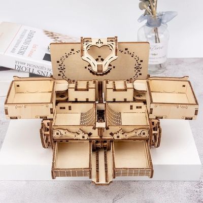 Personality 3.94in Mechanical Wooden Puzzles Wooden Mechanical 3d Puzzles