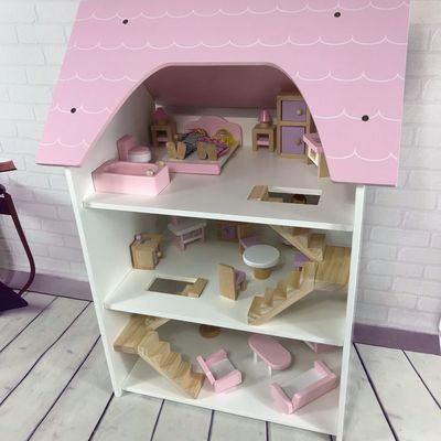 Ornaments ISO9001 Miniature Dollhouse Furniture Wooden  House Furniture