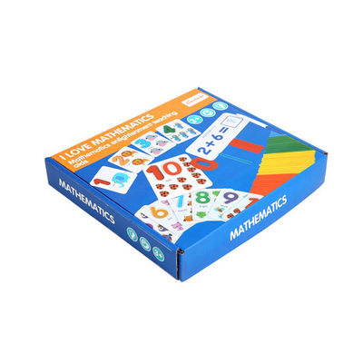 Nontoxic 15cm Montessori Counting Board Wooden Multiplication Board