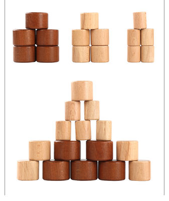 Montessori Moon Small Wooden Building Blocks Target Beech Balance