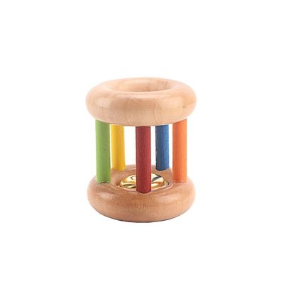 Handbell 15CM Wooden Musical Toys Instruments BeBe Tambor