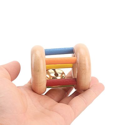 Handbell 15CM Wooden Musical Toys Instruments BeBe Tambor