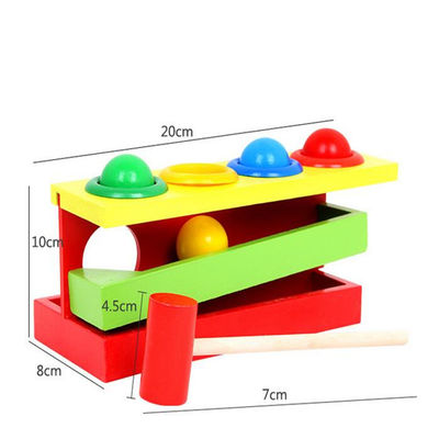 Piling Hand 10cm Shape Matching Toy Wooden Musical Instruments