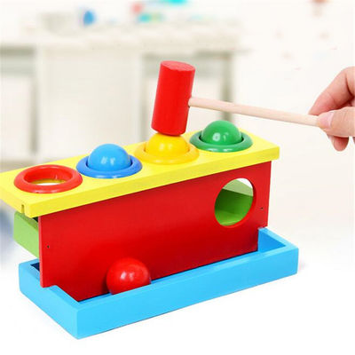Piling Hand 10cm Shape Matching Toy Wooden Musical Instruments