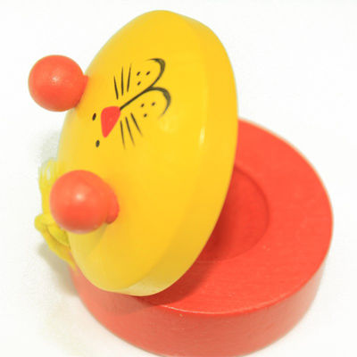 Castanets 2.5cm Wooden Clapper Toy Handle Musical Instruments
