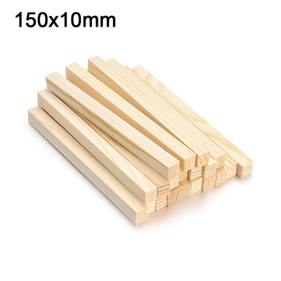 Counting 30Pcs Unfinished Wood Crafts Square Wooden Rods