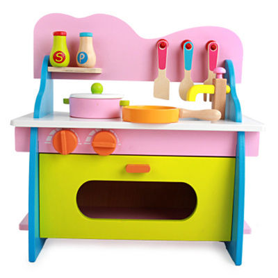 Cooking 3cm Cosplay Wooden Miniature Kitchen Set Mini Wooden Kitchen Toy