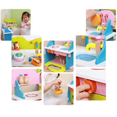 Cooking 3cm Cosplay Wooden Miniature Kitchen Set Mini Wooden Kitchen Toy