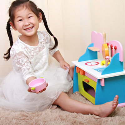 Cooking 3cm Cosplay Wooden Miniature Kitchen Set Mini Wooden Kitchen Toy