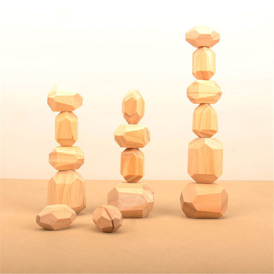 5cm 36pcs Digital Wooden Blocks Toys Baby Geometric Stacking Blocks