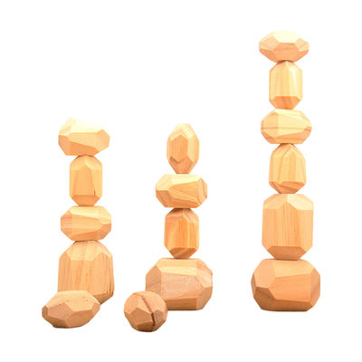 5cm 36pcs Digital Wooden Blocks Toys Baby Geometric Stacking Blocks