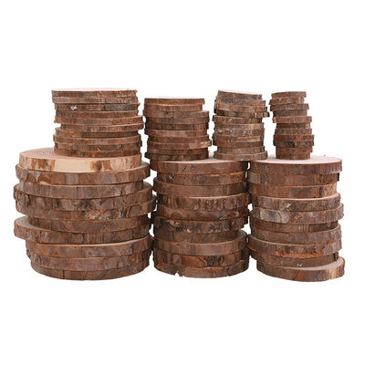 Bark Log 12cm Unfinished Wood Crafts  Natural Wood Slices