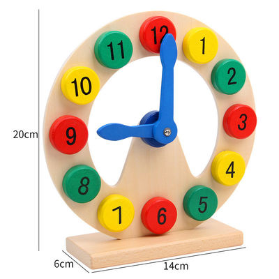 Colorful Number Wooden Montessori Baby Toys Educational Enlightenment