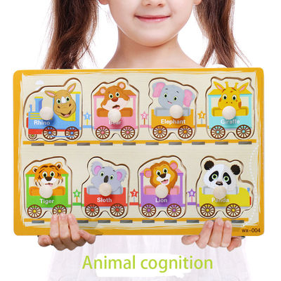 15cm Traffic 3d Wooden Block Puzzle Toys Montessori Block Set