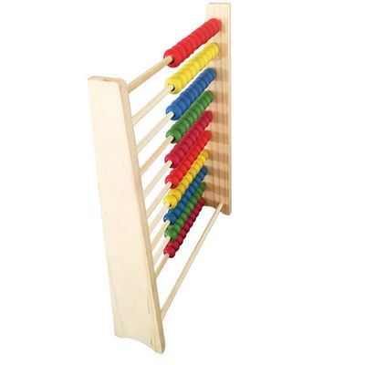 Calculate 26Cm Wooden Math Toy Counting Beads Toy Abacus Educational