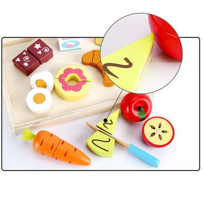 Montessori 9.5cm Wooden Cutting Fruit Magnetic Vegetable Toy