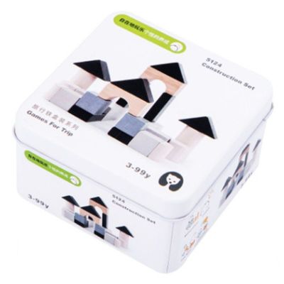 Early Learning Portable Plan Toys Building Blocks Magnetic Wooden Building Blocks