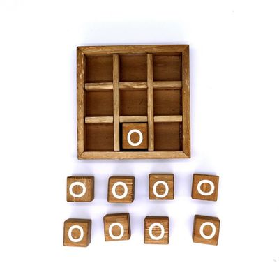 Educational Parent Child Interaction Wooden XO Game