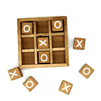 Educational Parent Child Interaction Wooden XO Game