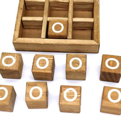 Educational Parent Child Interaction Wooden XO Game