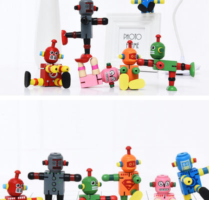 OEM Educational Wooden Personality Building Blocks