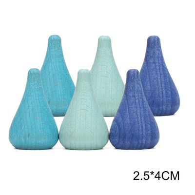 6pcs Rainbow Stacker Montessori Educational Wooden Toys