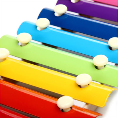 8 Notes Piano And Xylophone Toy With Wooden Frame