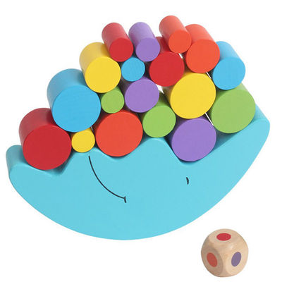 Wooden Montessori Moon Balance Game For Early Learning