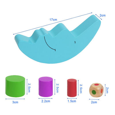 Wooden Montessori Moon Balance Game For Early Learning