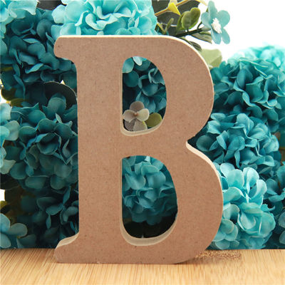 Nontoxic Standing 3.94in Wooden Letters Alphabet For Wedding