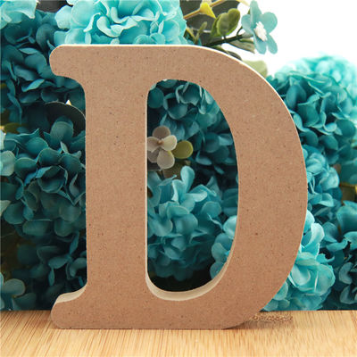 Nontoxic Standing 3.94in Wooden Letters Alphabet For Wedding