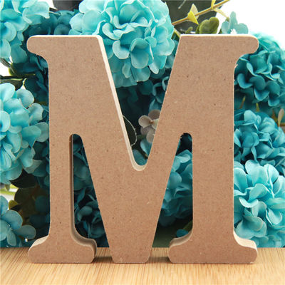 Nontoxic Standing 3.94in Wooden Letters Alphabet For Wedding