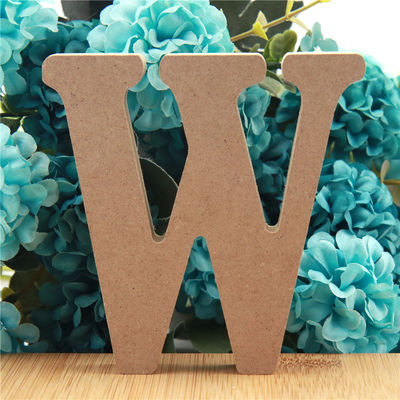 Nontoxic Standing 3.94in Wooden Letters Alphabet For Wedding