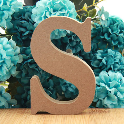 Nontoxic Standing 3.94in Wooden Letters Alphabet For Wedding