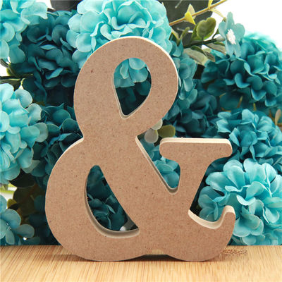 Nontoxic Standing 3.94in Wooden Letters Alphabet For Wedding