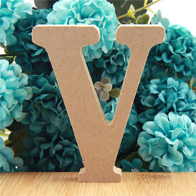 Nontoxic Standing 3.94in Wooden Letters Alphabet For Wedding