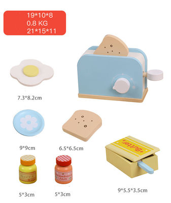 Unisex Kids Early Education Wooden Pretend Kitchen Toys