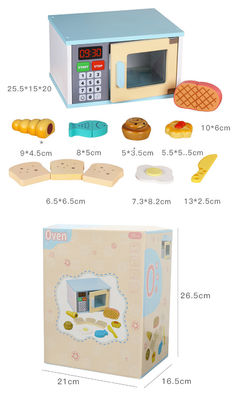 Unisex Kids Early Education Wooden Pretend Kitchen Toys