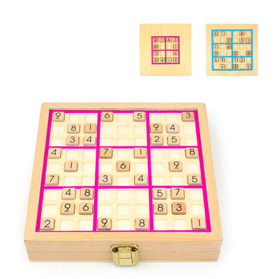 Nontoxic Wooden Sudoku Games For Intellectual Development