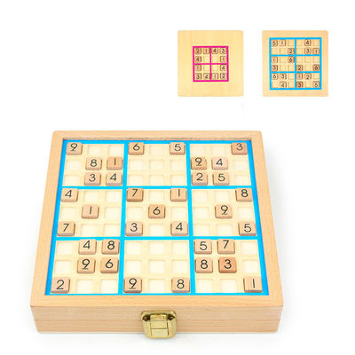 Nontoxic Wooden Sudoku Games For Intellectual Development
