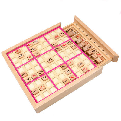 Nontoxic Wooden Sudoku Games For Intellectual Development