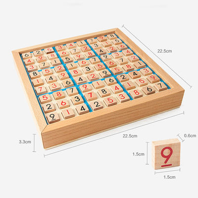 Nontoxic Wooden Sudoku Games For Intellectual Development